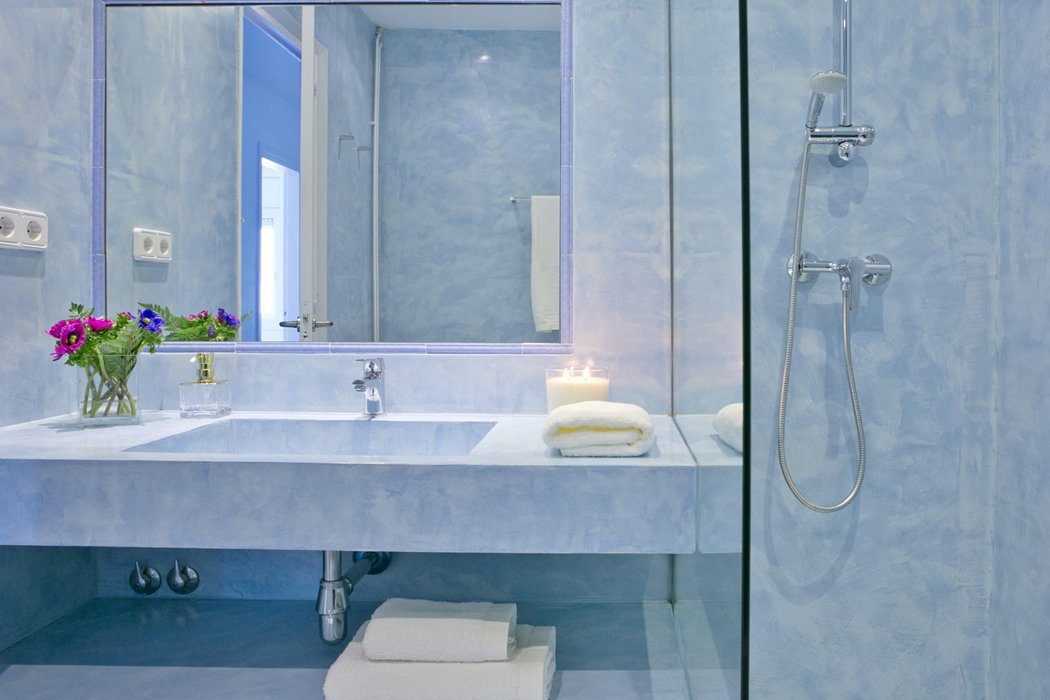 Recent microcementproject - badkamer in microcement