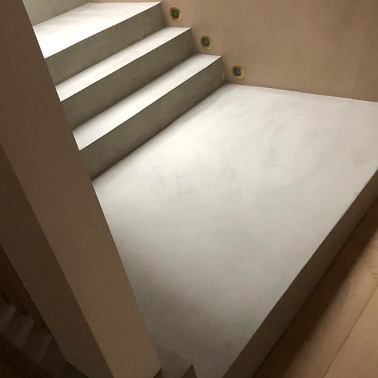 Recent microcementproject - woning